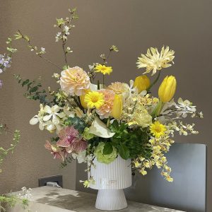 Golden Dawn Elegant Vase